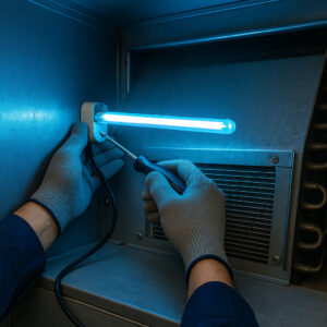 installation uv light